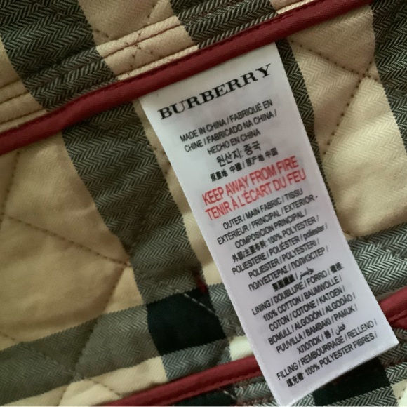 Burberry Childs Quilted Jacket - Picture 5 of 10